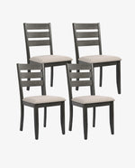 Myrtle Beach Dining Set (4 Ladder Back Chairs ONLY)