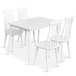 Fort Payne Dining Room Set (1 Table+4 Spindle Chairs)