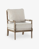 Pinedale Spindle Spool Chenille Armchair