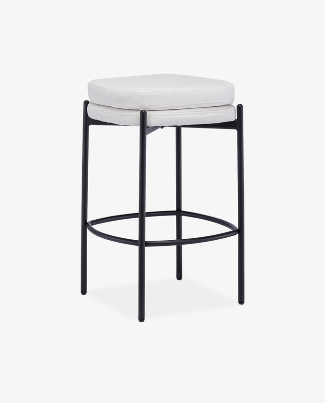 Plano Backless Double-Layered Counter Stools Set of 2