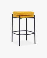 Plano Backless Double-Layered Counter Stools Set of 2