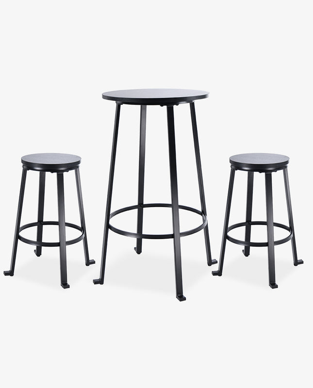 Breckenridge Bistro Pub Dining Set (1 Table+2 Stools)