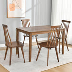 Cortez Farmhouse Wood Dining Chairs