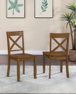 Pocatello X-Back Dining Chairs Set of 2