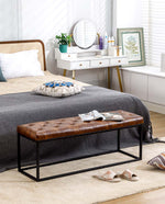 Scottsdale Tufted Rectangular Base Bench