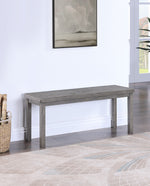 Beaumont Chevron Wooden Entryway Dining Bench