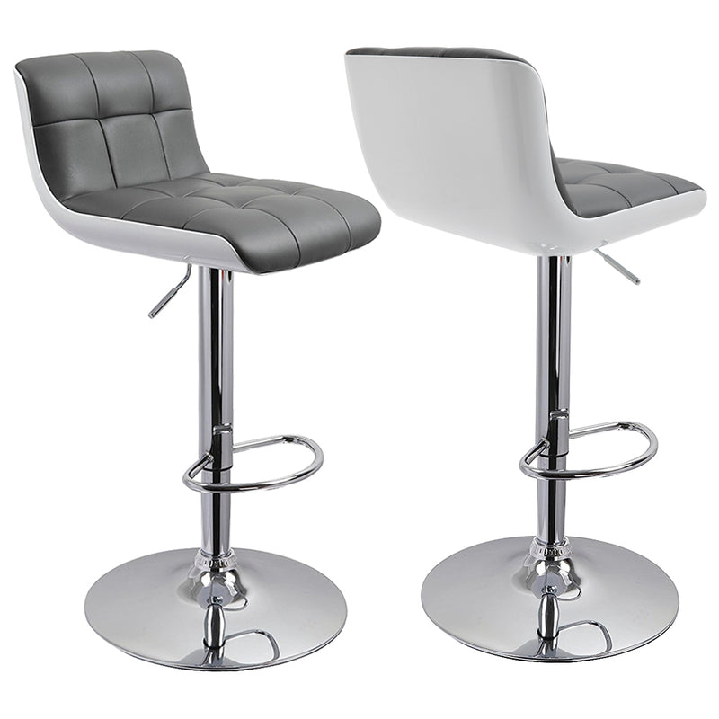 St Croix Tufted Swivel Bar Stools Set of 2