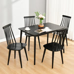 Fort Payne Dining Room Set (1 Table+4 Spindle Chairs)