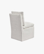 Denton Upholstered Rolling Dining Chair