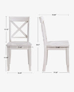 Pocatello X-Back Dining Chairs Set of 2