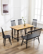 Cortez Farmhouse Wood Dining Chairs