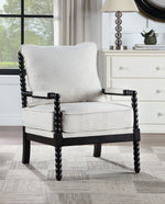 Pinedale Spindle Spool Chenille Armchair