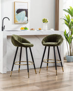 Tulsa Blooming Flower Bar Stools Set of 2