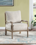 Pinedale Spindle Spool Chenille Armchair