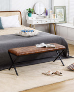 Stuart Channel Tufted Dining Bench