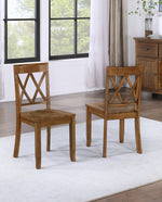 Pocatello X-Back Dining Chairs Set of 2