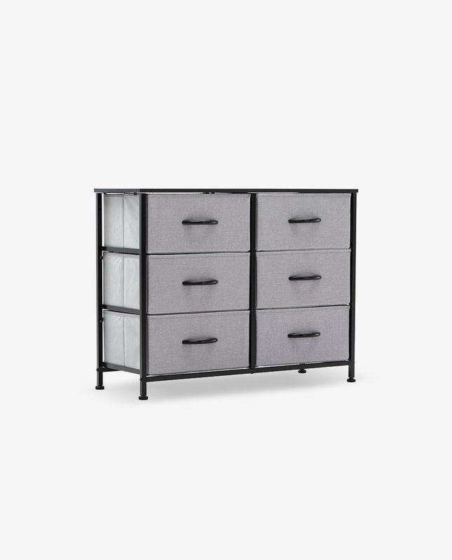 DUHOME grey double dresser