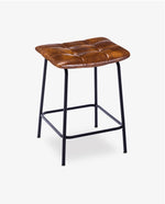 24" Grapevine Saddle Counter Stools Set of 2