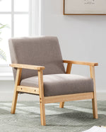 Tumon Wooden Frame Lounge Accent Chair