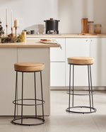 Phoenix Round Bar Stools Set of 2