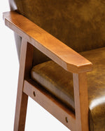 Tumon Wooden Frame Lounge Accent Chair