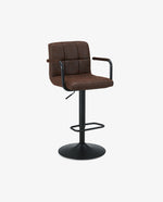 DUHOME adjustable height swivel stool