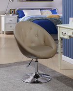 DUHOME swivel papasan khaki