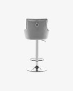 DUHOME home decor bar stools grey display