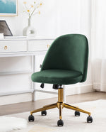 DUHOME desk chair velvet