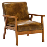 Tumon Wooden Frame Lounge Accent Chair