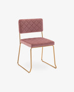 DUHOME upholstered dining chairs with oak legs