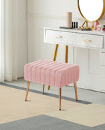 DUHOME tufted cocktail ottoman