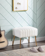 DUHOME tufted ottoman stool