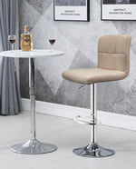 ivory pu bar stools