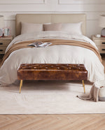 Grand Island Golden Legs Bedroom Bench