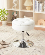 Rota Swivel Storage Vanity Stool