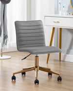 DUHOME stitching chair grey