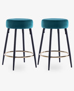 24"/30" Houston Round Bar Stools Set of 2