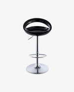 DUHOME swivel bar stools for kitchen island black high quality