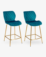 24"/30" Miami Rhombus Bar Stools Set of 2