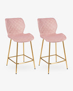 24"/30" Miami Rhombus Bar Stools Set of 2