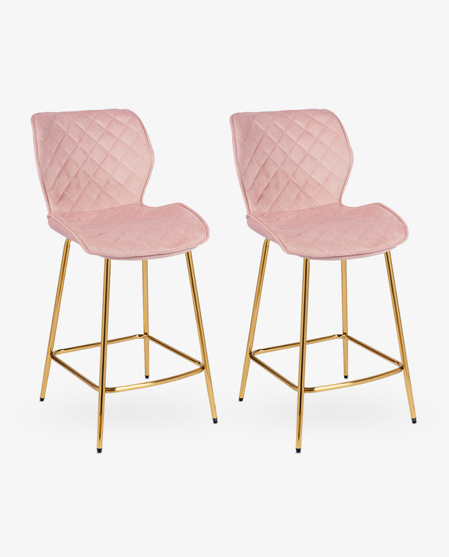 24"/30" Miami Rhombus Bar Stools Set of 2