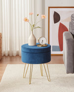 Savannah Round Storage Vanity Stool