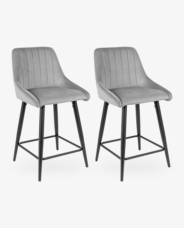 24"/30" New Orleans Padded Bar Stools Set of 2