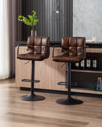 adjustable swivel bar stools with arms