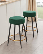 24"/30" Houston Round Bar Stools Set of 2