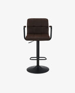 DUHOME swivel height adjustable bar stool