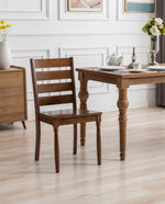 wooden ladder back kitchen chairs