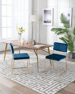 DUHOME fully upholstered dining chairs