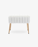 DUHOME tufted stool ottoman